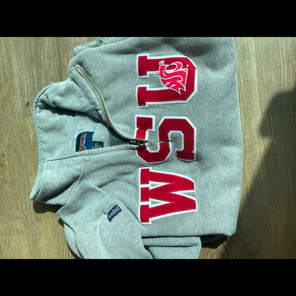 WSU quarter zip
